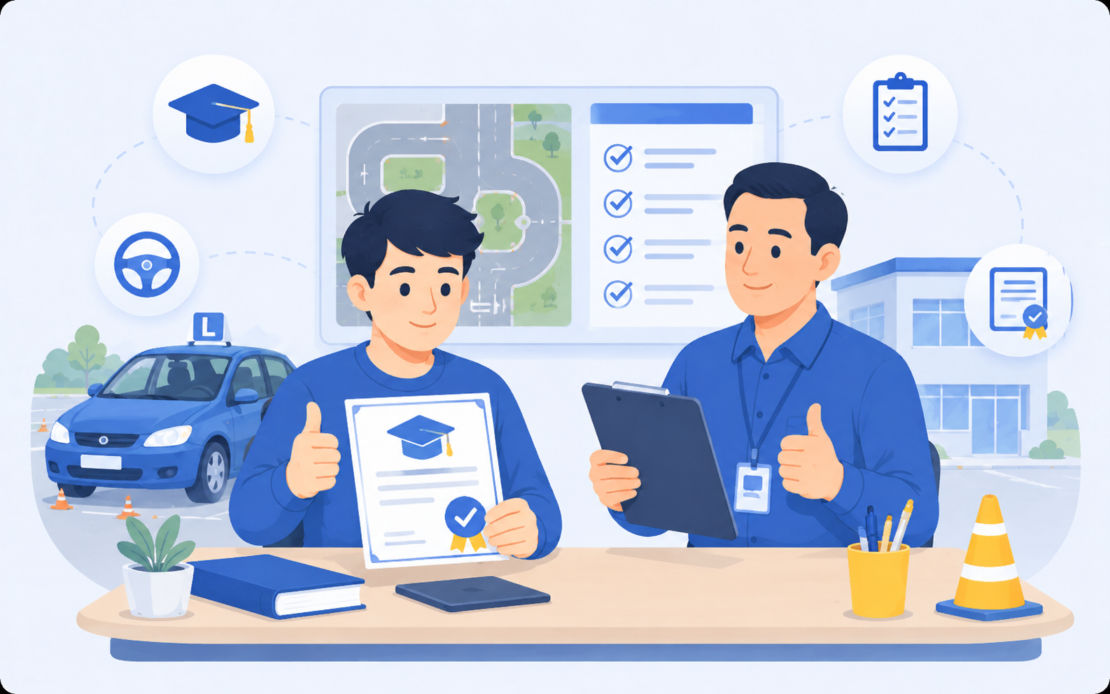 Thi tốt nghiệp cuối khóa